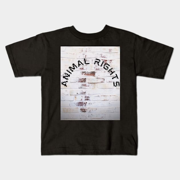 Animal Rights Kids T-Shirt by aveganmars